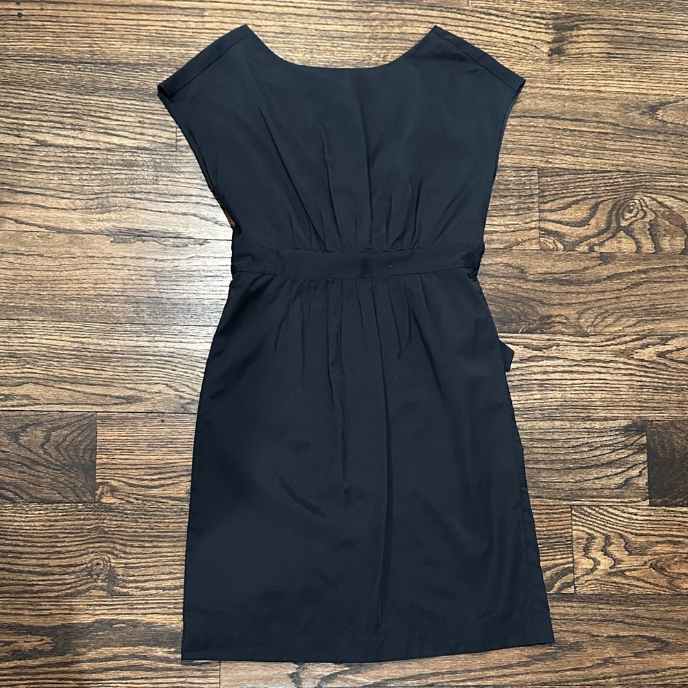 Navy Boatneck Dress